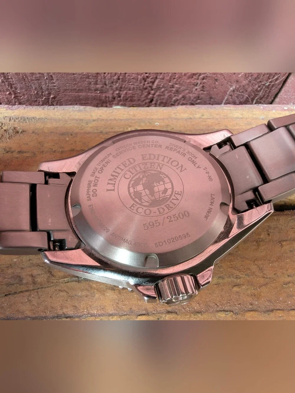 Citizen Eco-Drive Titanium Diver Watch - Black Dial